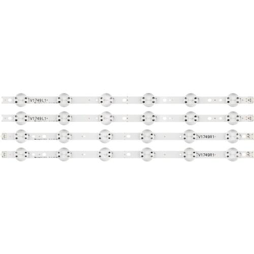 40set LED strip For LG 49UV340C 49UJ6565 49UJ670V V17 49 R1 L1 ART3 2862 2863 6916L-2862A 6916L-2863A