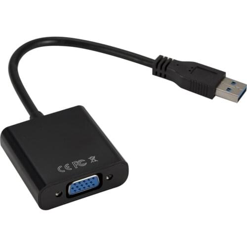 USB 3.0 to 1080P VGA External Graphic Card Video Converter Adapter for Win7/8/10 2020