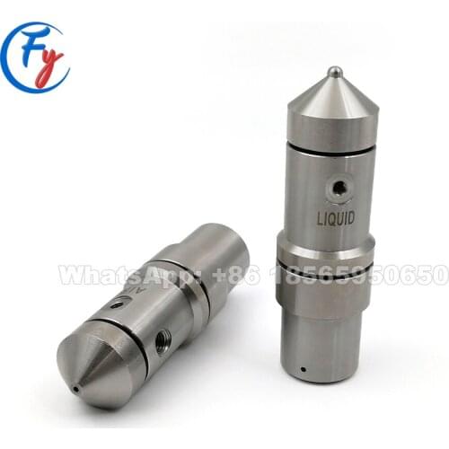 High end air-actuated air atomizing nozzle, drip-proof mist nozzle, micron mist spray nozzle, no-drip air atomizing nozzle