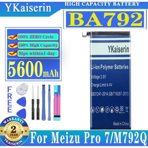 YKaiserin Meizu PRO 7 Phone Batteries