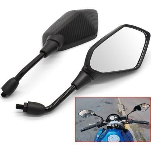 1 Pair Motorcycle Rear View Mirrors For BMW F800GS F800GT F800S F800ST Adventure F800 GS/GT/R 10mm 8mm Back Side Convex Mirror