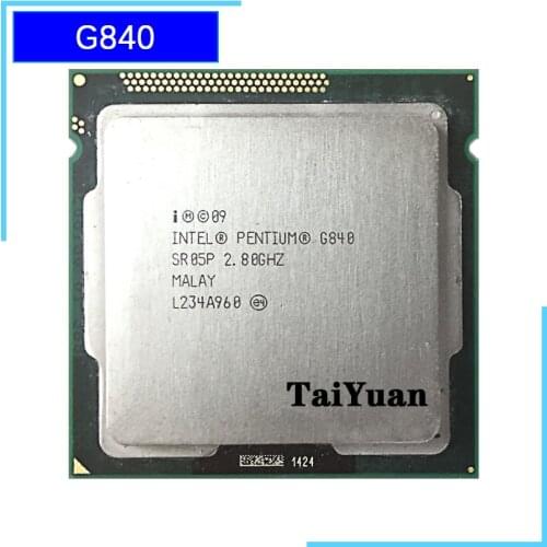 Intel Pentium G840 2.8 GHz Dual-Core CPU Processor 3M 65W LGA 1155