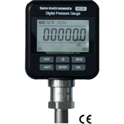 HS108 0~10000psi (0~700bar) Pressure Range Digital Pressure Gauge Manometer Accuracy 0.025%F.S/0.05%F.S/0.1%F.S