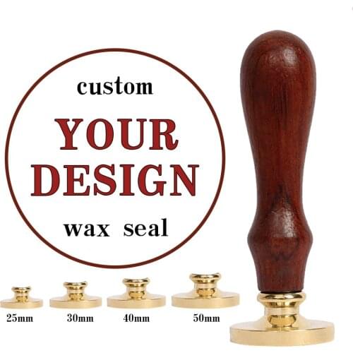 Customize Wax Seal Stamp Logo Personalized Image Custom Sealing Wax Sealing Stamp Wedding Lnvitation Retro Antique Stamp Custom