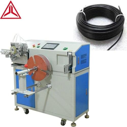 Cable Cutter With Meter Count Automatic USB Data Wire Cutting Winding Binding Machine For Cut And To Size Cable