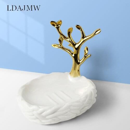 Creative Drain Ceramic Soap Box Jewelry Tray Sundries Container Bathroom Storage Box Household Goods