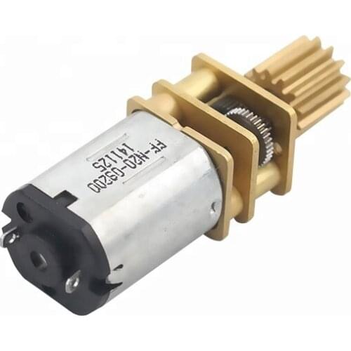 3v 6v 9v 12v Small DC Gear Motor N20 Dc Gear Motor With Encoder For Smart Robot