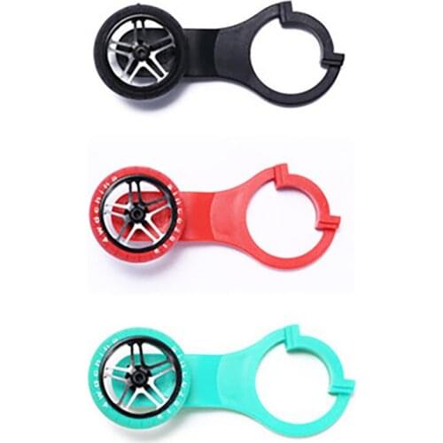 Metal Handwheel One-Hand Steering Wheel Controller Steering Bracket Wheel for TRAXXAS TRX4 Model Car Transmitter Accessories