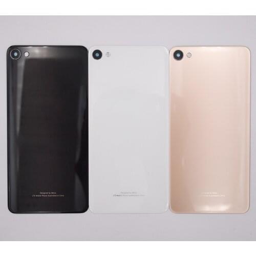 BaanSam New Glass Battery Door Back Cover Housing Case For MEIZU U20 5.5 Inch With Camera Frame+Camera Lens+Flash Lens