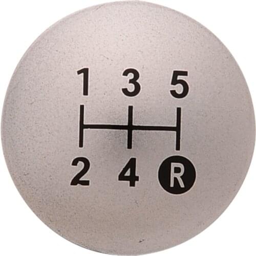 New 5 Speed Gear Knob Stick Badge Emblem Trim Cap Cover Car Insert Replacement For TOYOTA AURIS 2007-2009