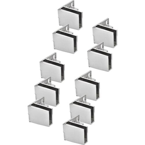 10 Pack Glass Door Hinges Glass Cabinet Door Hinge Glass Wine Cabinet Hinge Glass Display Hinge