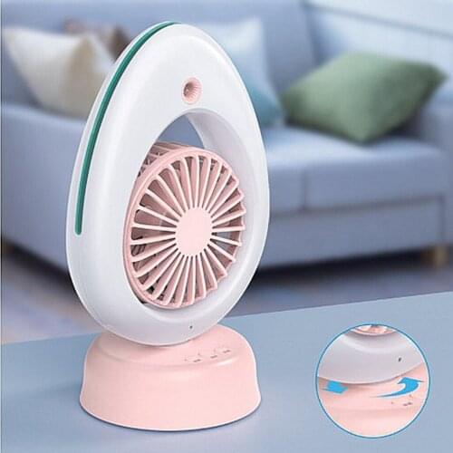Mini Portable USB Desk Fan Air Humidifier Water Misting Cooler Summer Humidifier