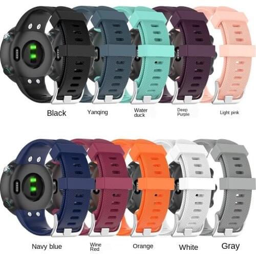 Silicone Strap Wristband for Garmin Swim 2 High Quality Fashion Sports Watch Band Strap for Garmin Swim 2 Watch