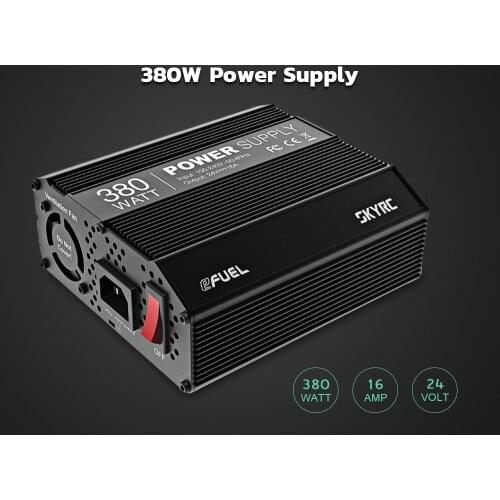 SKYRC EFUEL 380W 24V 16A DC Power High Output Supply Adapter For A Wide Of DC Chargers SKYRC B6 nano and e4Q charger