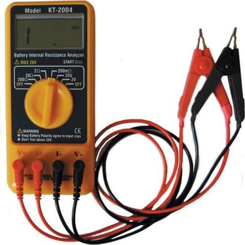 KT-2004 Battery DC Resistance Analyzer Pulse Discharge Mode Lead-acid Lithium Batteries Nickel-metal