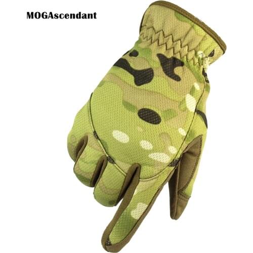 Outdoor Tactical Gloves Army Military Bicycle Airsoft Hiking Climbing Shooting Paintball Camo Sport Full Finger Gloves