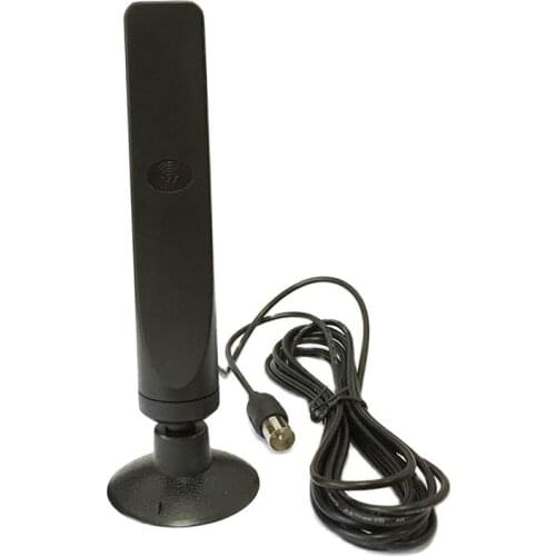 DVB-T TV antenna 16dbi high gain digital mobile TV aerial sucker base 3meters cable TV/IEC connector