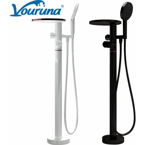 Vouruna White Bath Mixers