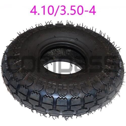 High-quality 4.10/3.50-4 tires are suitable for electric scooters, trolley accessories tires