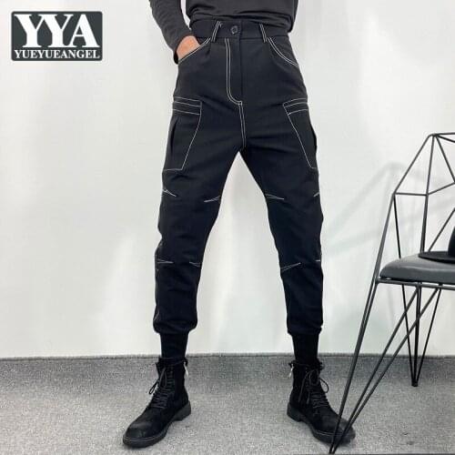 Мужские модные брюки YueYueAngel China At AliExpress