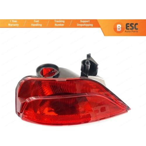 ESP987-2 Rear Bumper Tail Fog End Light Lamp Lens Reflector Right Side 265808906R for Renault Megane MK4 Sedan Scenic MK4