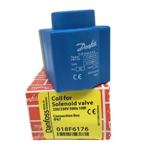 018F6176 New Danfoss Coil BE230AS AKV/AKVA, 10W 220/230 VAC, danfoss