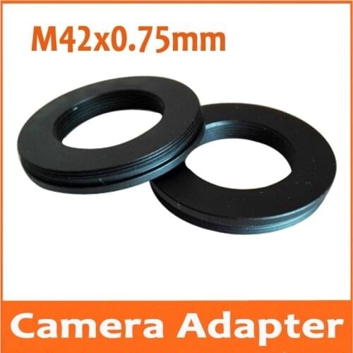 1pc M42X0.75mm C interface M25.4 1/32 lens to M42 interface Single Reverse interface to Camera Digital Microscope Ring