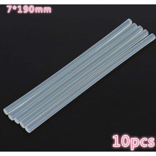10 pcs High Quality 7mmx190mm , 11mmx160mm Hot Melt Glue Sticks For Electric Glue Gun Craft Album Repair Tools