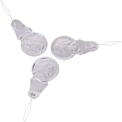 100pcs Bow Wire Loop DIY Needle Threader Stitch Insertion Hand Sewing Machine