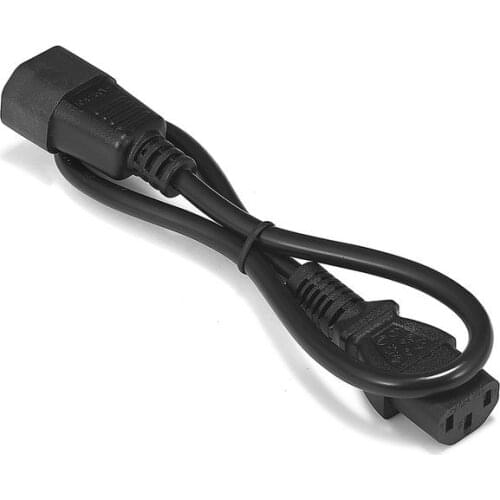 20pcs Computer Monitor C13 C14 Power Extension Cable 1m 3m 5m UPS Cable IEC C14 C13 Power Cord For PDU DMX512 DJ Stage Light