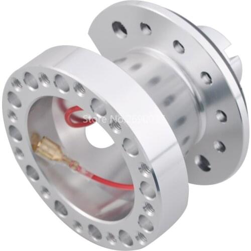 Aluminum Steering Wheel Hub Adapter Boss Kit Fits For Peugeot 206 CC 206+ Steering Wheel Hub Adapter