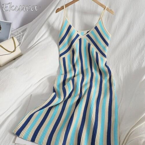 EKUWA Sleeveless Summer Dresses