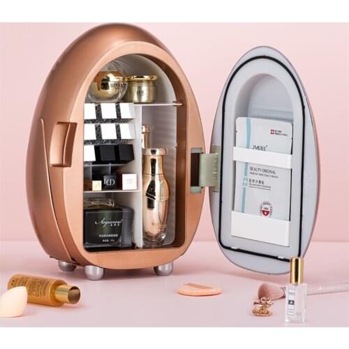 10L Beauty Fridge for Makeup Skin Care Freezer Refrigerator Cooling&Heating for Travel Dual Use Intelligent Preservation Box