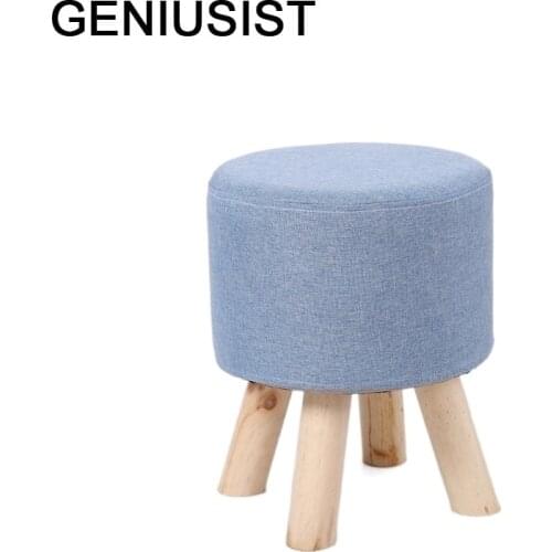 Pufa Do Siedzenia Small Chair Pouf Chambre Storage Footstool Banquinho Ottoman Change Shoes Poef Taburete Sgabello Foot Stool