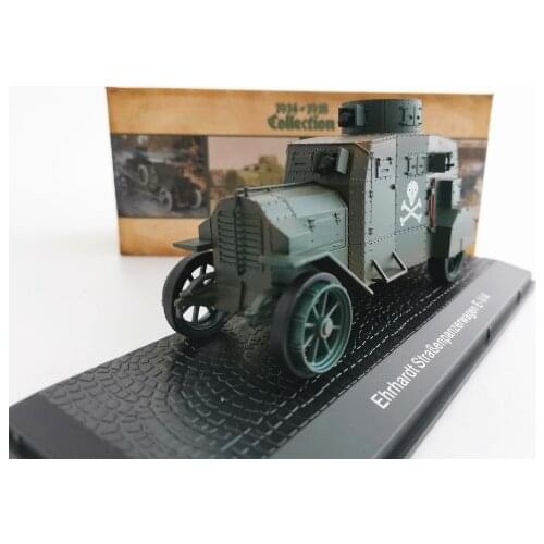 Atlas 1:43 Armored car E-V/4 Green Alloy Metal Diecast Cars Model Toy Vehicles For Children Boy Toys gift