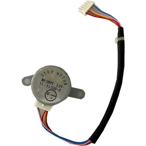 MP28EC 12V DC Original air-conditioning Step motor Hanging cabinet machine swing flap repair parts motor