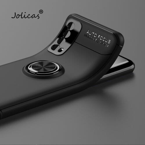 Invisible Ring Buckle Soft TPU Cover For armor Huawei P Smart 2021 Leaves Cases sFor Huawei carcaso Y7A Aksesuar Rhinestone Etui