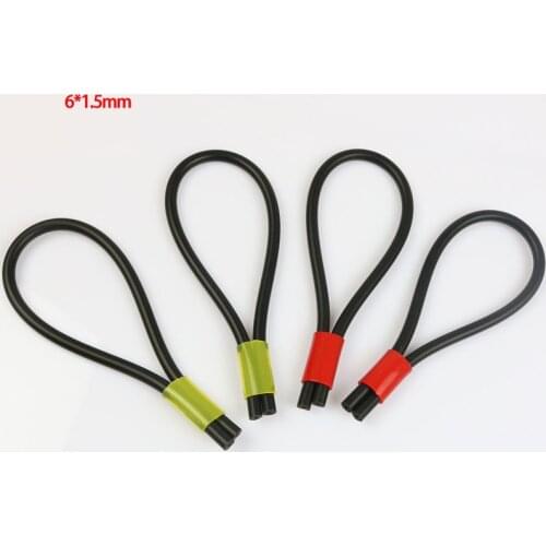 E-Stim DIY Adjustable Conductive Cock Rings Monopolar Electrosex Penis Ring Rubber Tube Electrodes Sex Toys 6mm OD 1.5mm ID