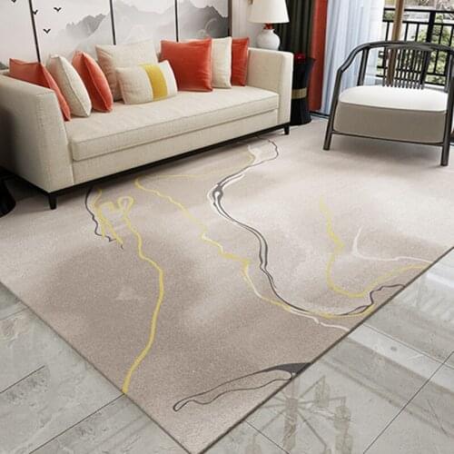 Modern Nordic Style Art Carpets For Living Room Rectangle Minimalism Home Area Rugs Bedroom Decor Art Carpet Kids Large