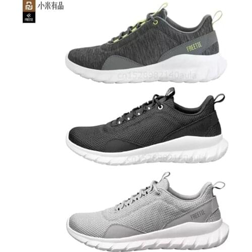 Youpin FREETIE Sports Shoes Lightweight Ventilate Elastic Knitting sneakers Breathable Refreshing City Running Sneaker For Man