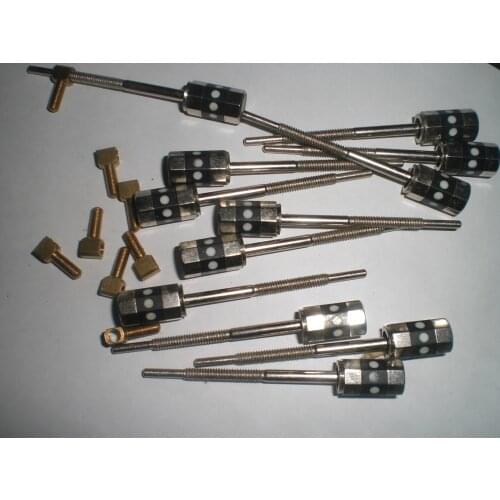 10 PCs 4/4 Violin Bow Screw 002