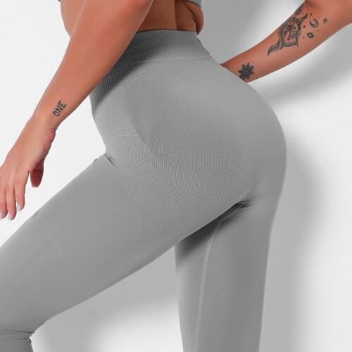 CHRLEISURE Women High Waist Sexy Seamless Leggings Hollow Pants Push Up Elasticity Legins Women Leggings