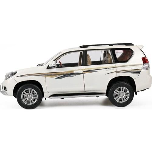 1:18 Diecast Alloy Car Model Toys Metal Toyota Overbearing Prado Land Cruiser Cruze Simulation Collectible Gifts Display Show