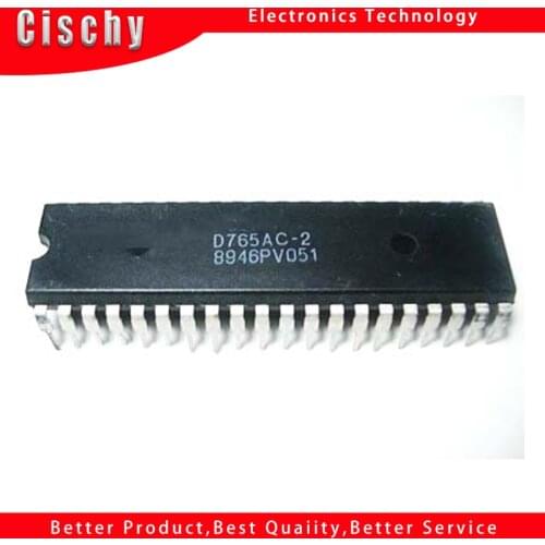 1pcs/lot UPD765AC-2 D765AC D765AC-2 DIP-40