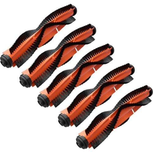 10Pcs Washable Main Brush for Xiaomi Mijia G1 Robotic Vacuum Cleaner Parts Kits Replacement Accessories Center Roller Brush