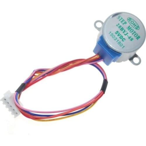 28BYJ-48 28BYJ48 5V DC Motor paso a paso 4-Fase de 5 cables con placa de controlador
