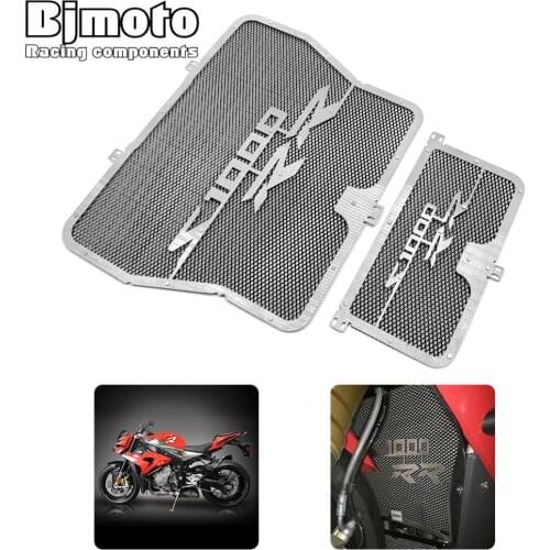 Bjmoto Motorcycle Bike S1000rr Radiator Grill Grille Guard Cover For BMW S1000RR 2010 2011 2012 2013 2014 2015 2016 S1000RR logo