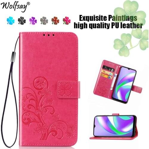 For Cover Oppo Realme 7i Global Version Case Magnetic PU Leather Phone Bag Case For Oppo Realme 7i Cover For Realme 7i (Global)