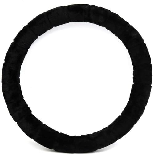 Steering Wheel Cover Black