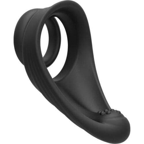 Mens Non-Vibrating Penis Ring With Silicone Lock Fine Ring Vibrating Adult Sex Toys For Couples